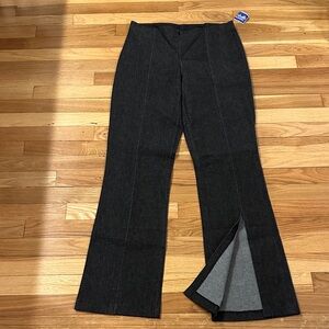 Chic Black Flared Pants